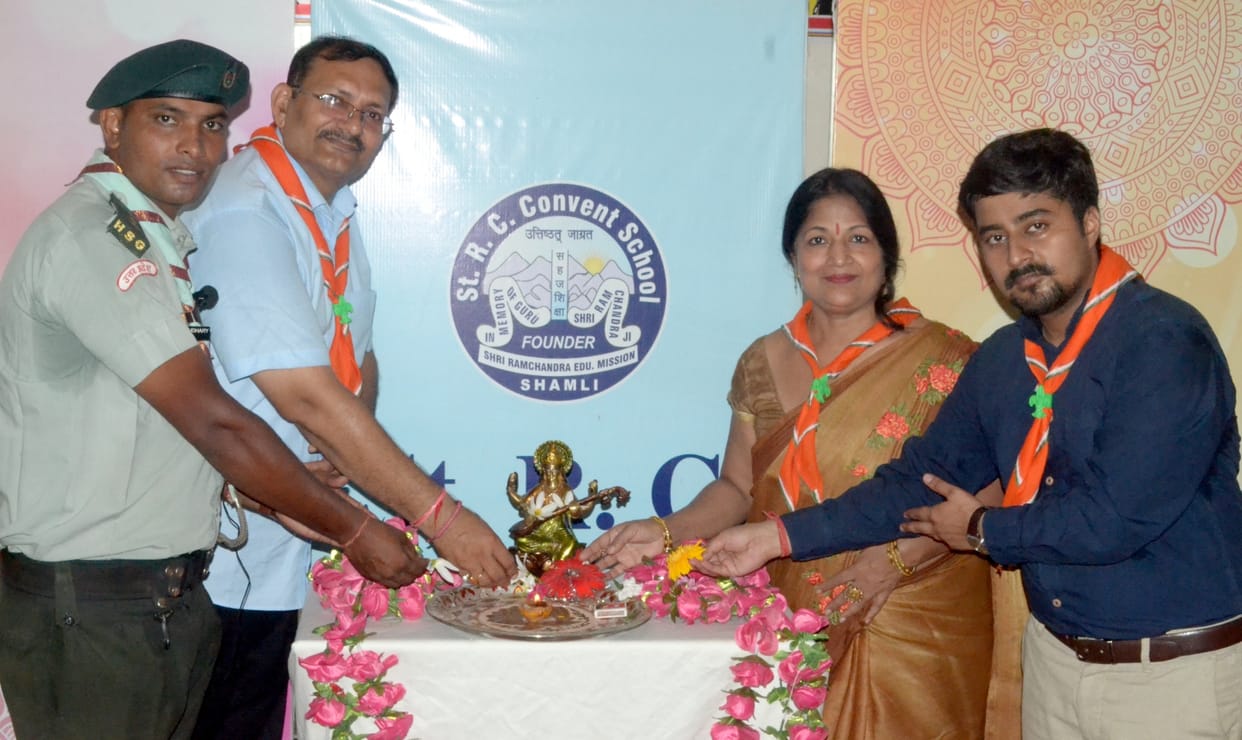 scout guide camp concluded in st rc school