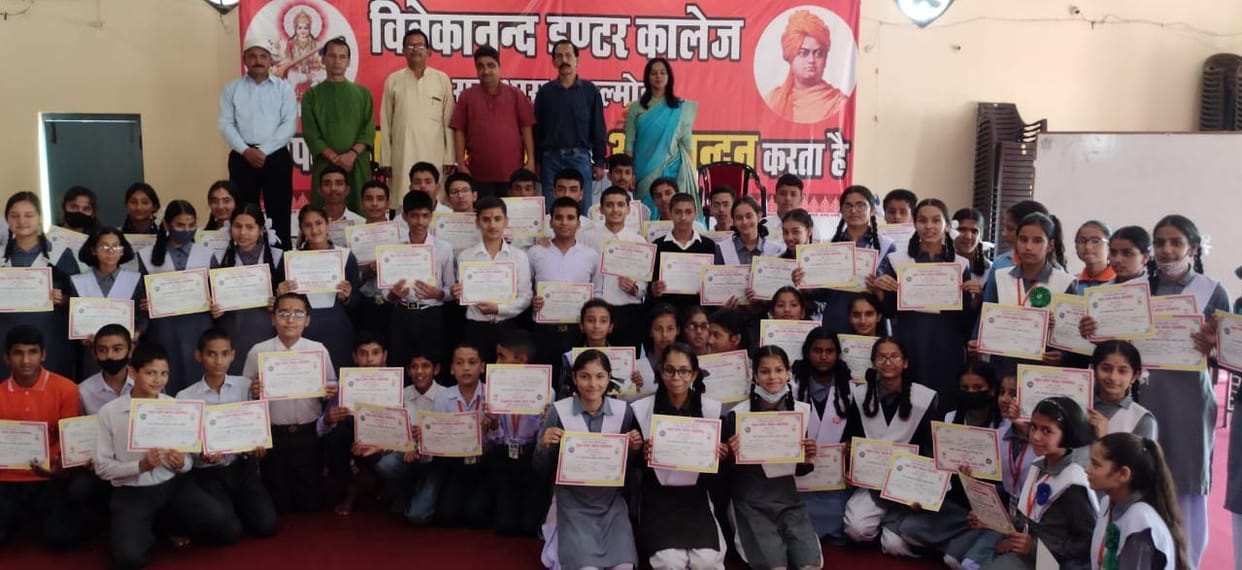 Vivekanand Ranidhara Stood First