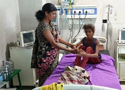 Fever became trouble, 20 people including five children admitted