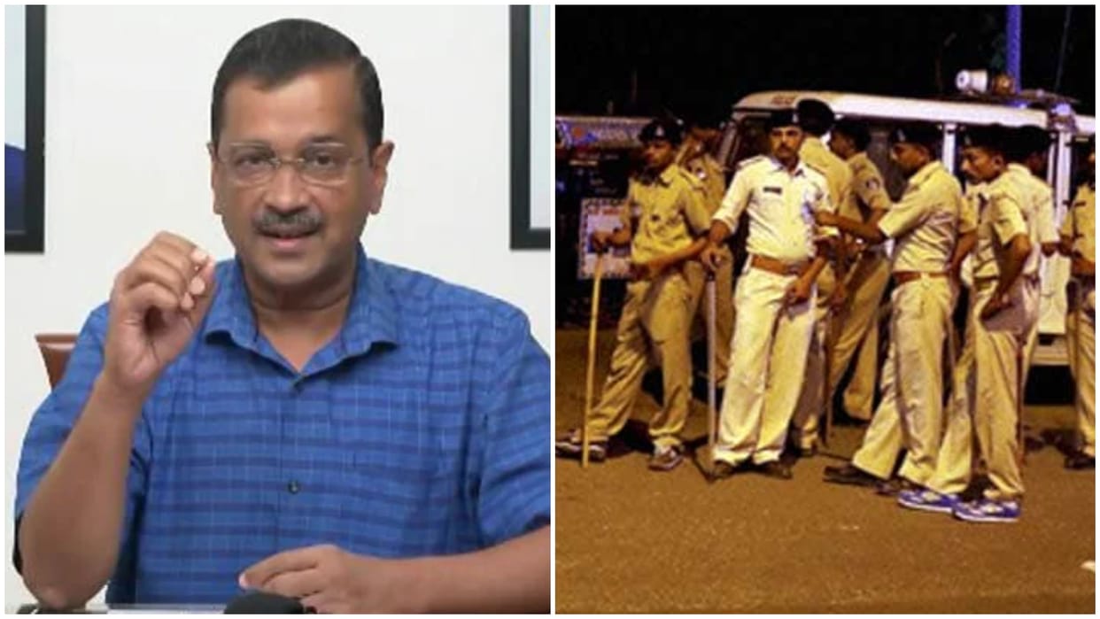AAP Claims raid by Gujarat Police on its Ahmedabad Party Office Official deny news in hindi