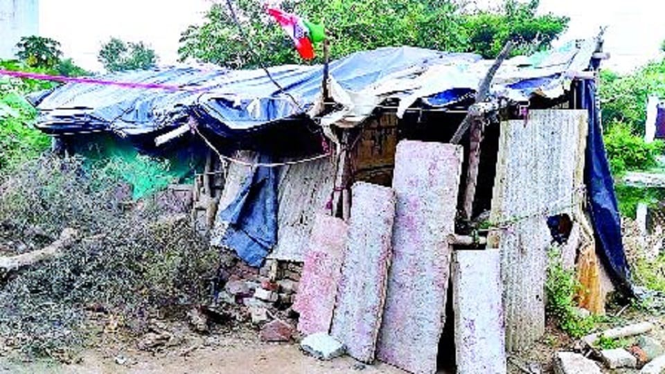 development authority 3640 houses in Narach are in ruins waiting for allotment for 12 years