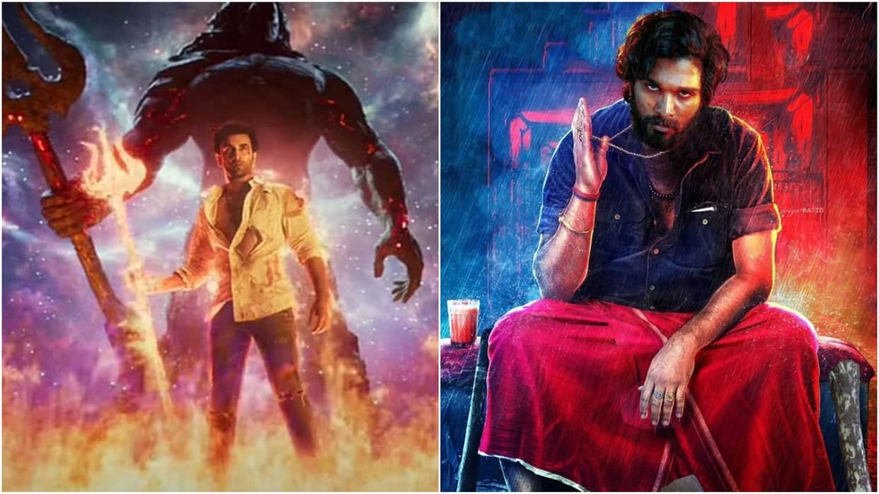 ranbir kapoor alia bhatt brahmastra beats Allu Arjun film Pushpa on his first weekend 2022