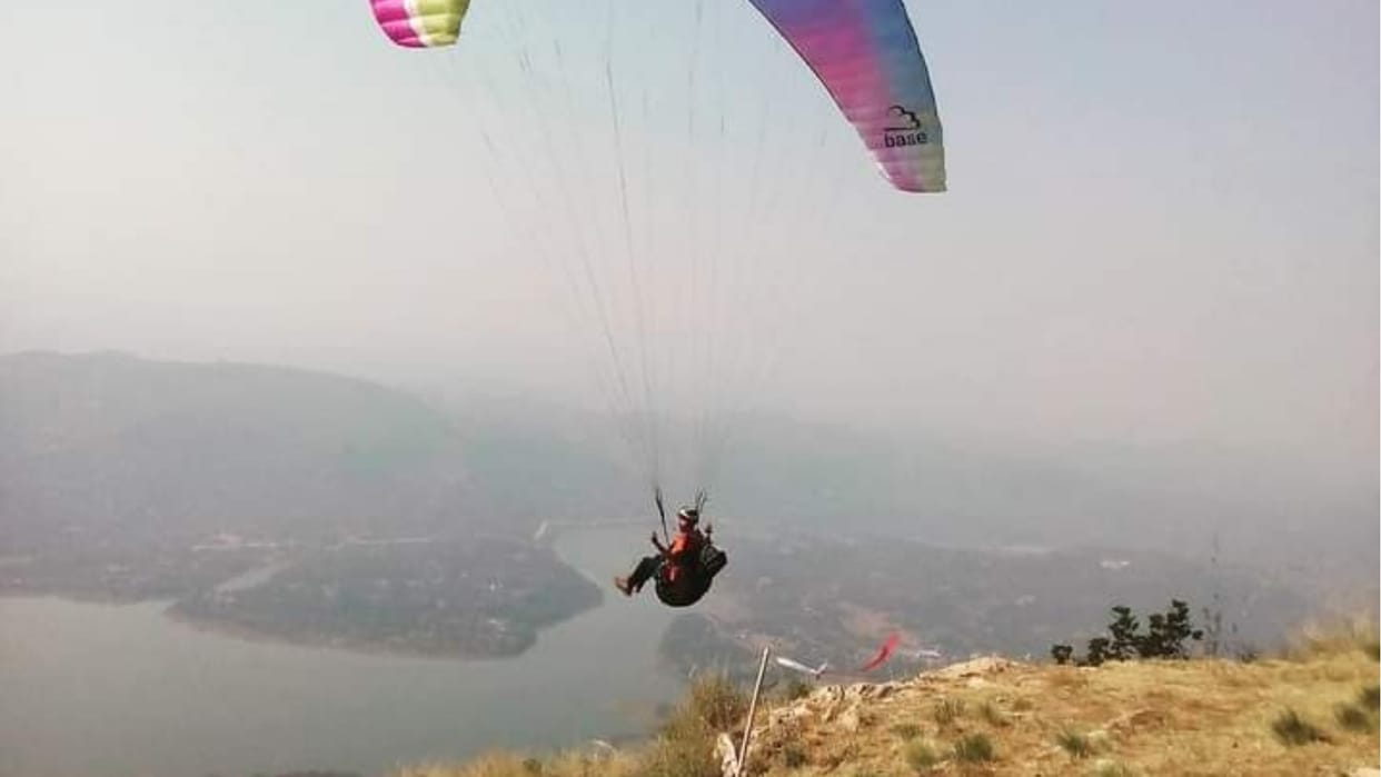 bandla paragliding site in bilaspur himachal pradesh