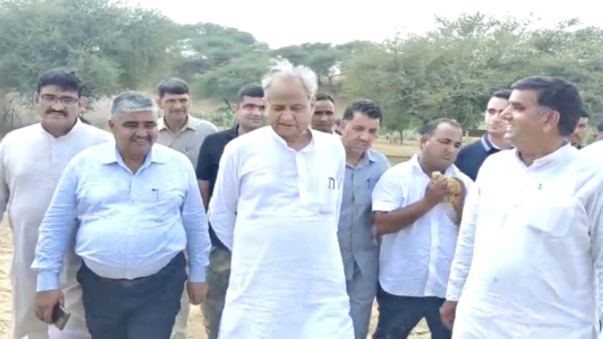CM Ashok Gehlot inaugurated the Rajiv Gandhi Rural Olympic Games in Sikar
