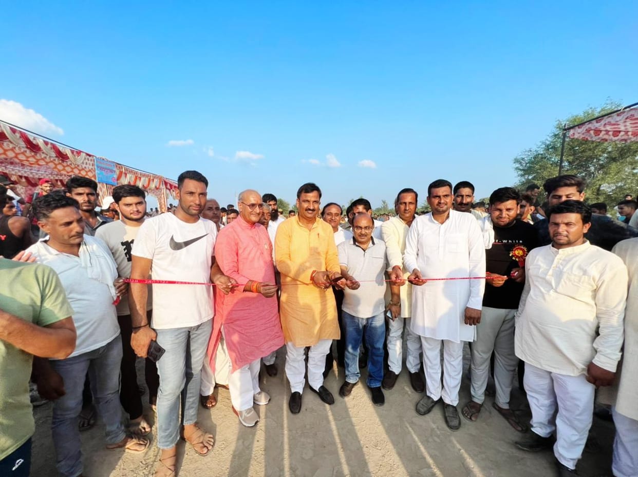 Players showed stamina in running competitions