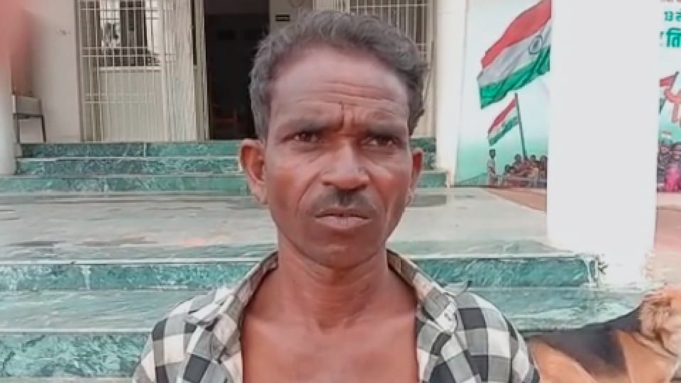 'Sir! 'Save me from my wife', a man troubled by his wife reached the police station