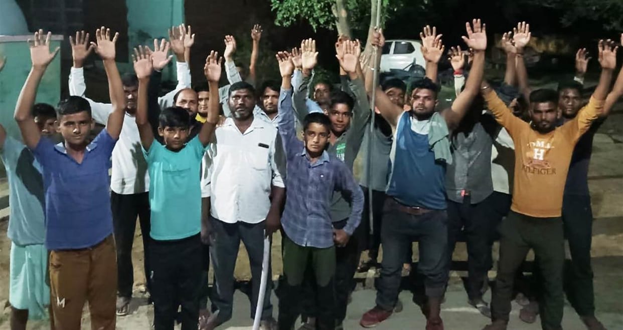 Animal thieves came again in Nagla Hira Singh, taunted the villagers