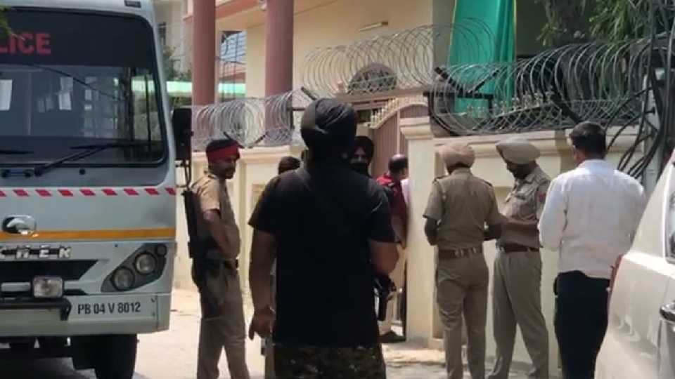 NIA raids gangster Goldy Brar house in Muktsar of Punjab