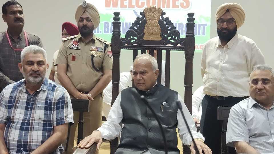 Punjab Governor ask government to remove newly appointed VC of Punjab Agricultural University Satveer Gosal
