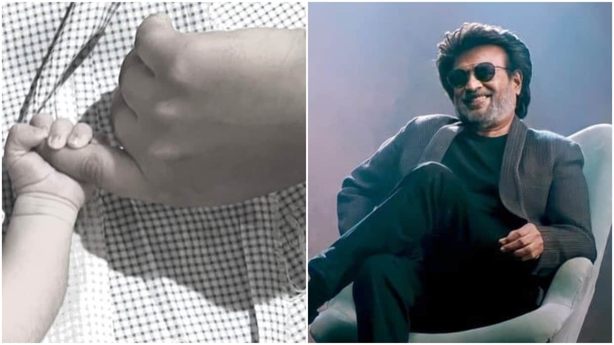 actor Rajinikanth becomes grandfather again daughter soundarya give birth to second child