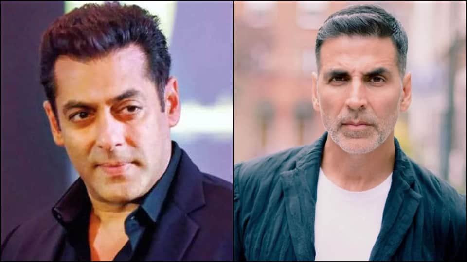 Akshay Kumar Salman Khan Dance on Selfiee Movie Song Main Khiladi Tu Anari