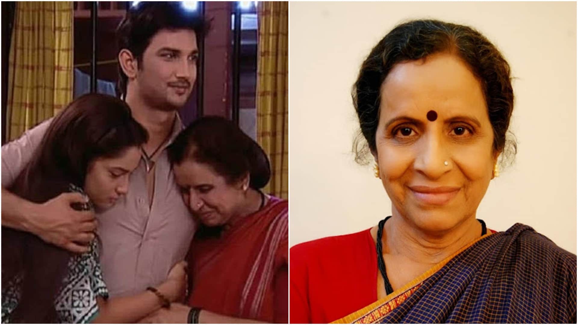actress usha nadkarni birthday she played role of sushant singh rajput mother in tv show pavitra rishta