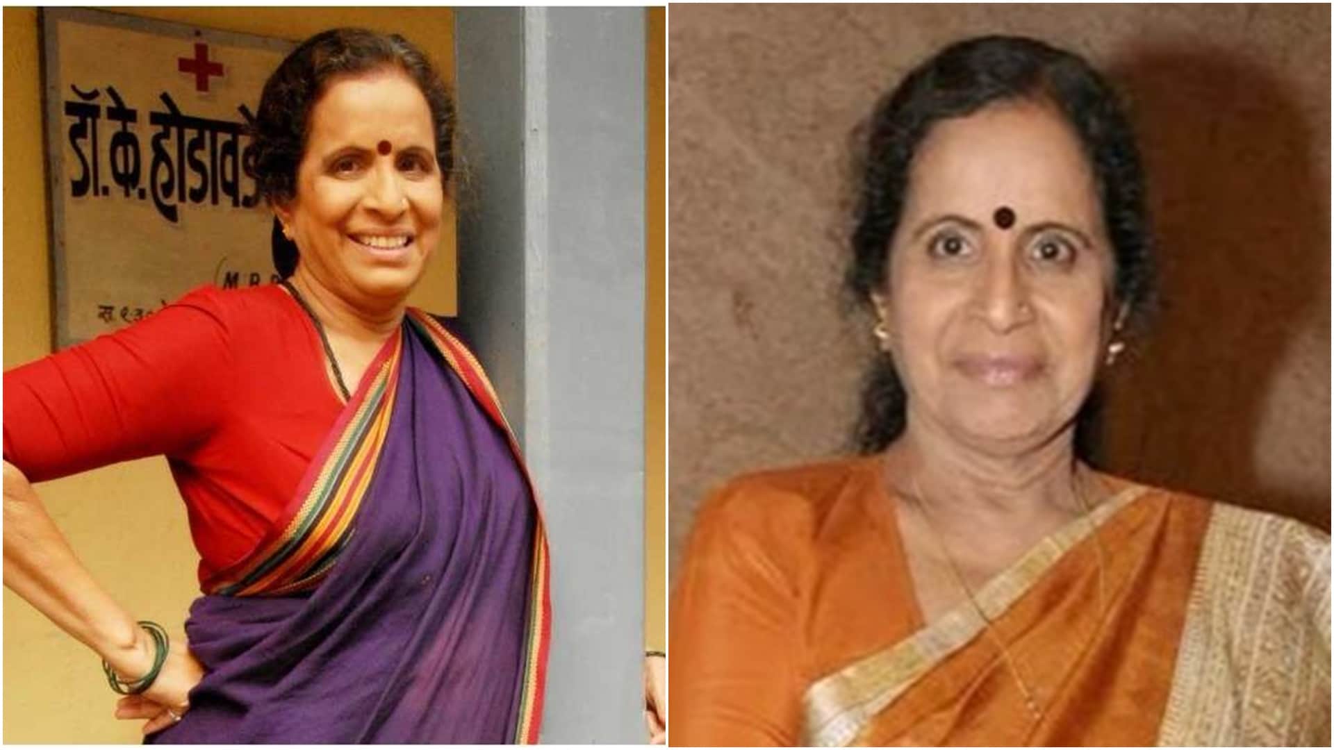 actress usha nadkarni birthday she played role of sushant singh rajput mother in tv show pavitra rishta