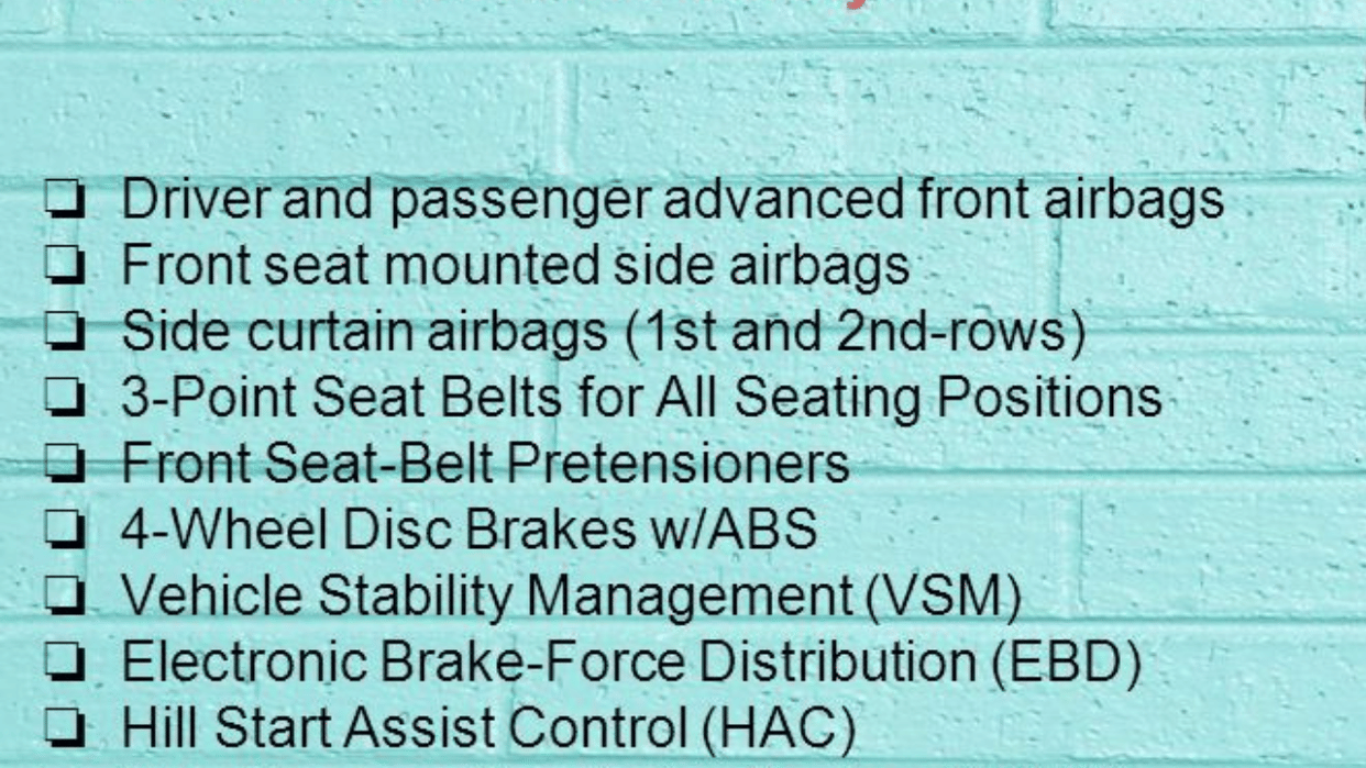 How do the five safety features that come in the car or SUV work, know full details
