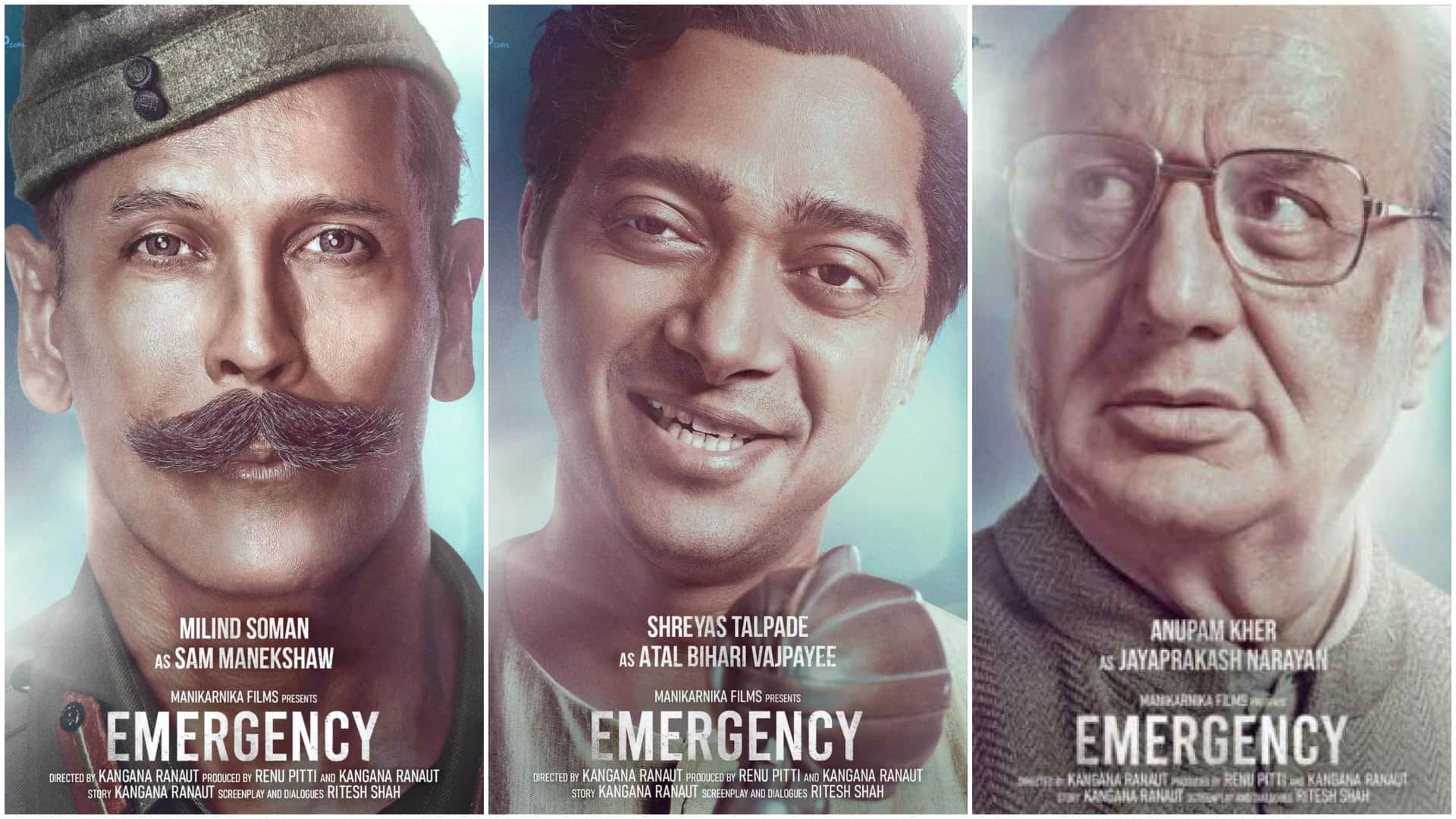 Vishak Nair first look as Sanjay Gandhi from Kangana Ranaut Emergency Revealed