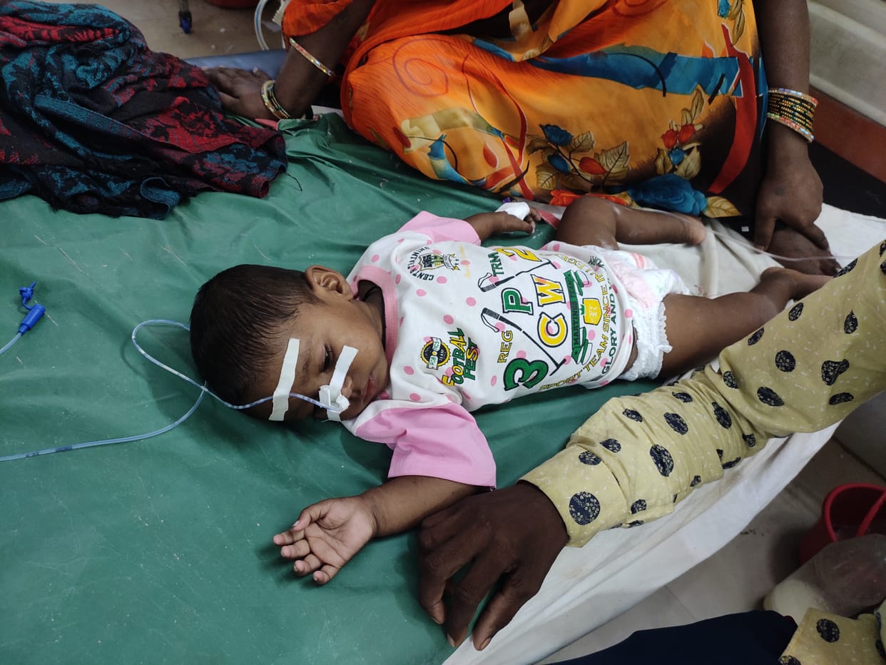 Fever increased in district hospital, patients of shock