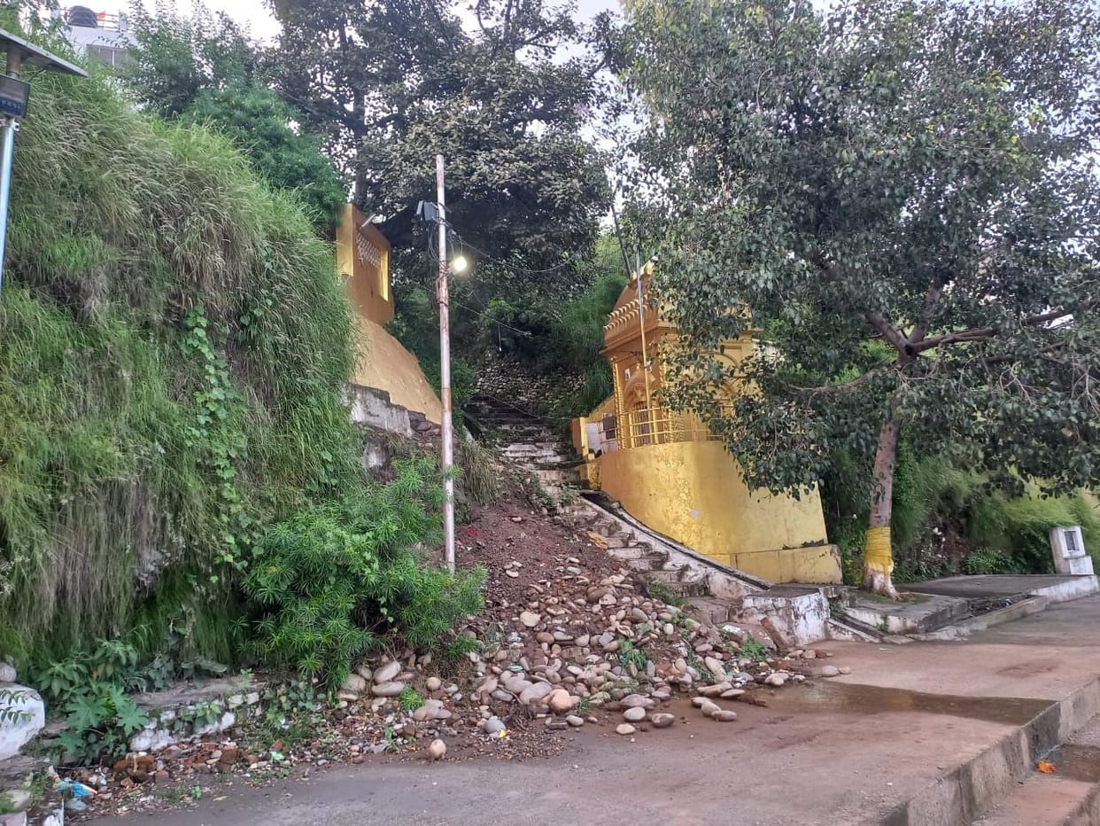 land slide
