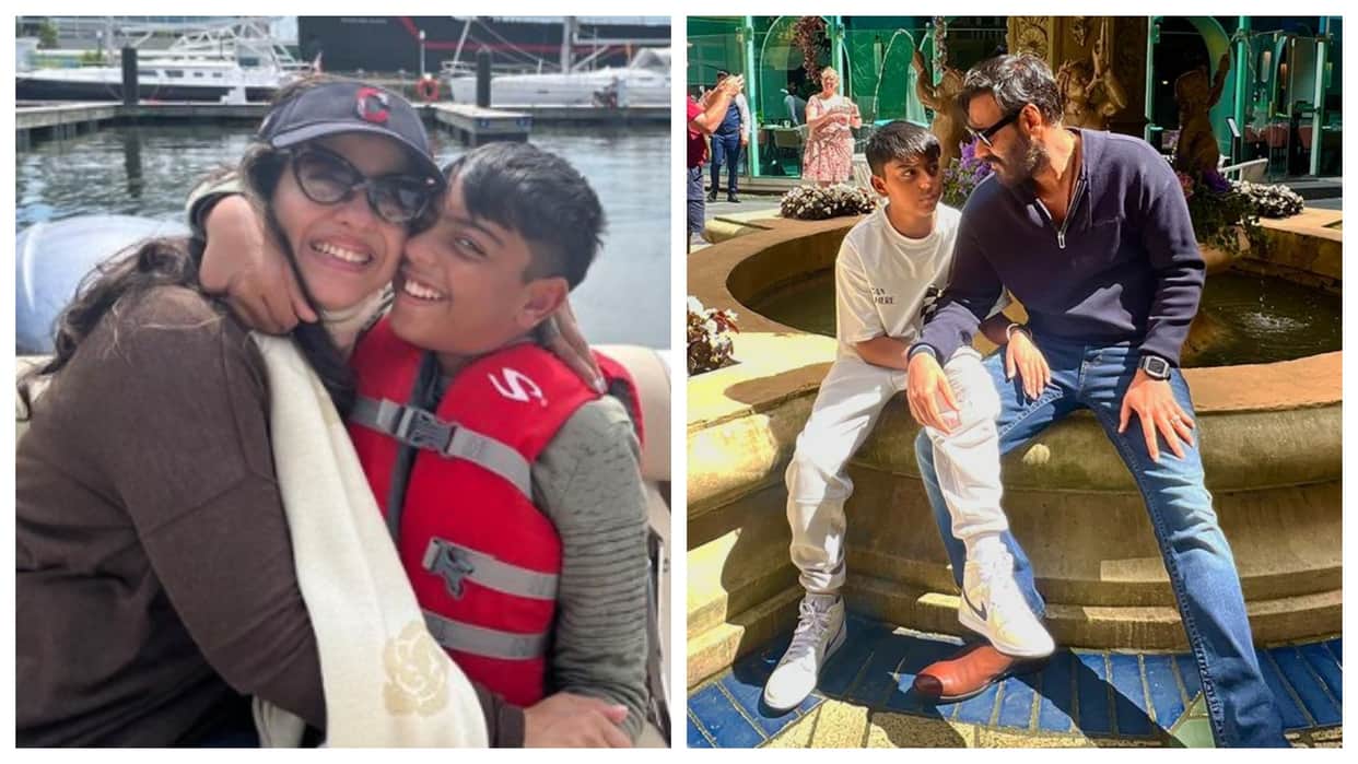 Ajay Devgn and Kajol wishes son Yug birthday shares photos with heartfelt note