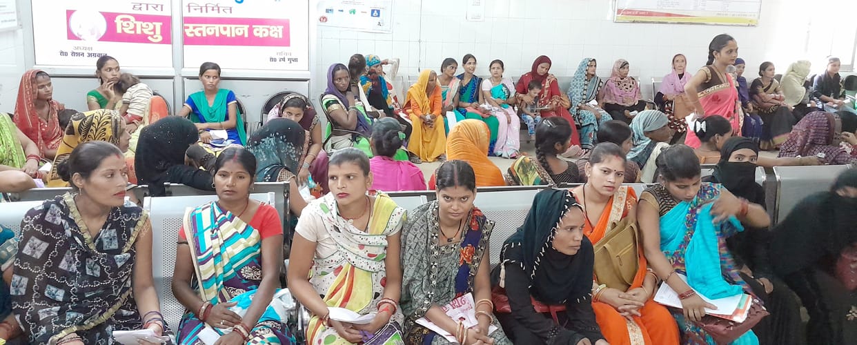 Ultrasound: If there is no radiologist in women's hospital, then machine in CHC Palia