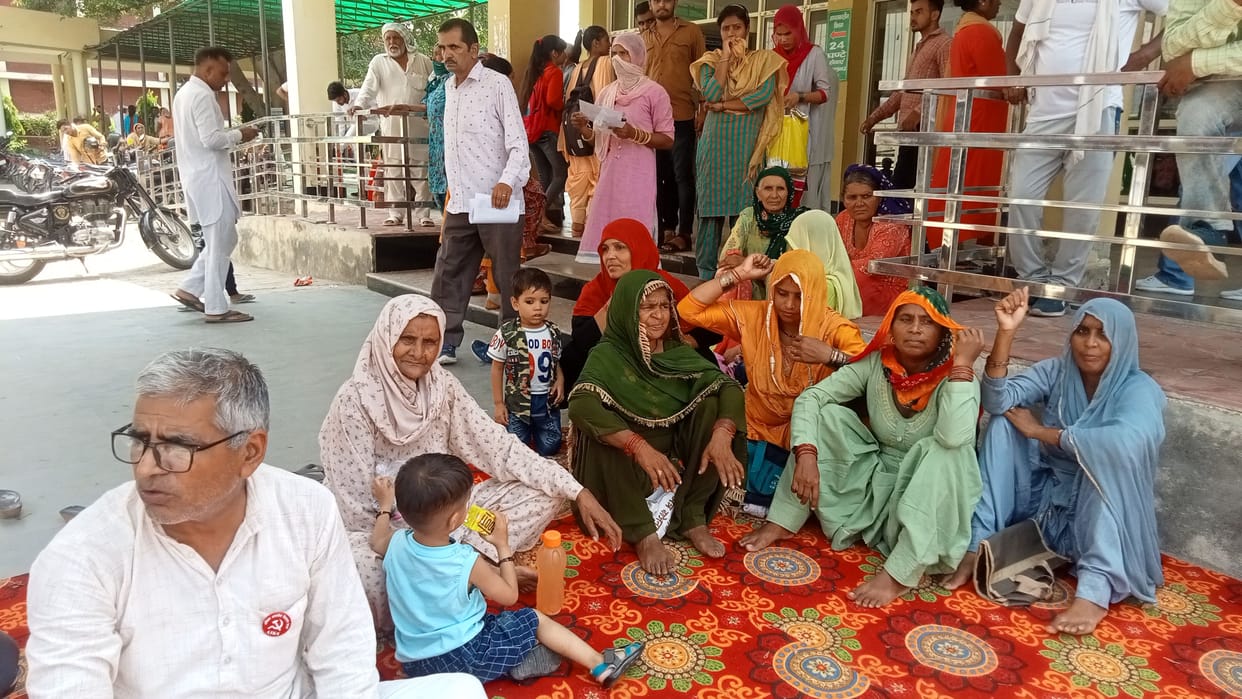 If the patient was not operated for 10 days, then people protested