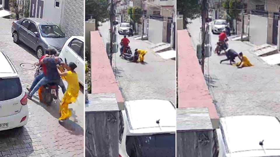 Female teacher bravely fought snatchers in Ludhiana