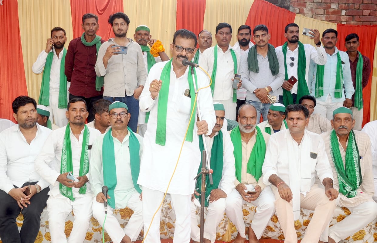 There has been less rain in the district, the government should declare drought-hit: Vijendra