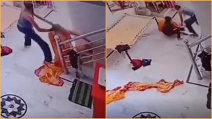teacher brutally beat up wife and daughter in Jodhpur