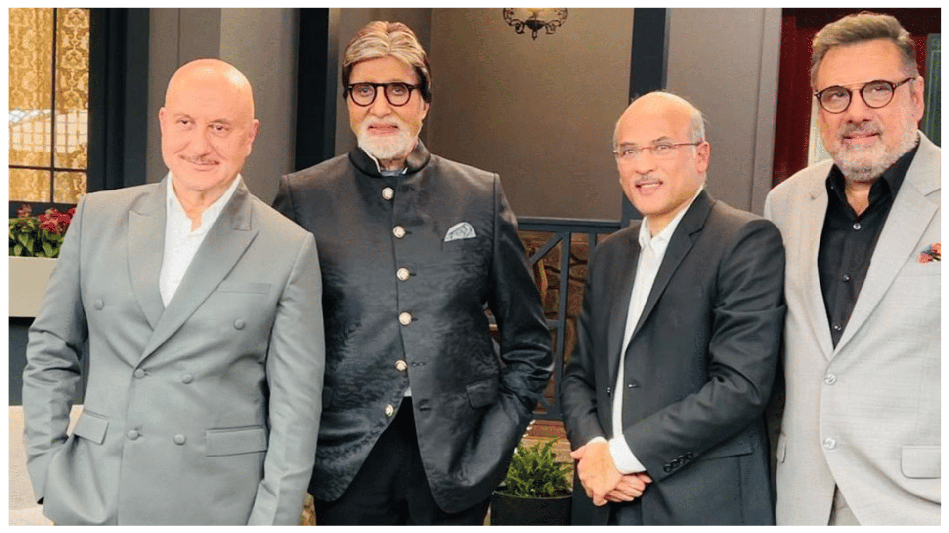 Amitabh Bachchan Boman Irani Anupam Kher Uunchai new Poster release film will release on 11 November