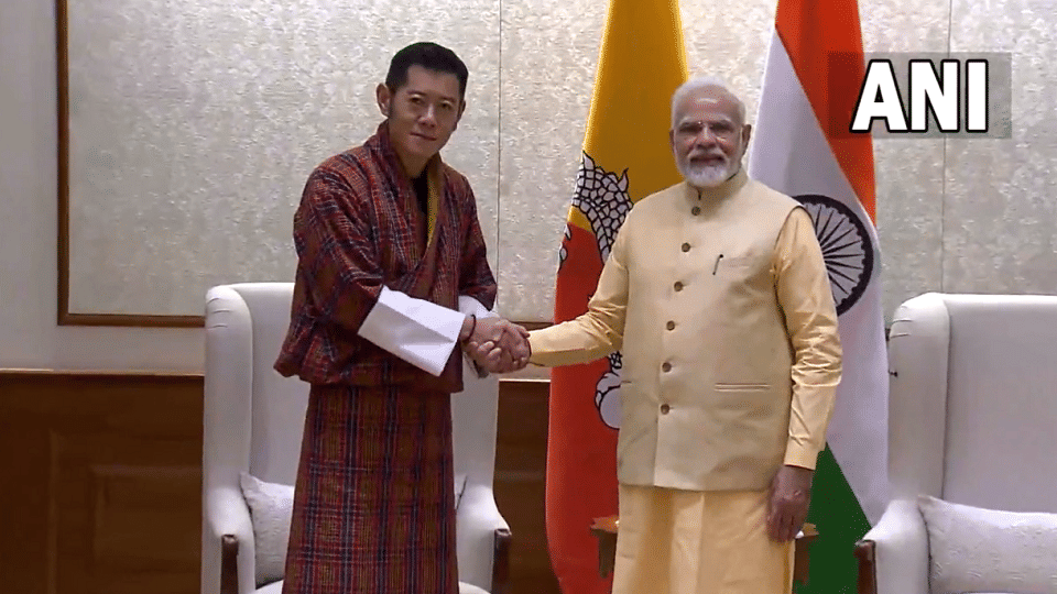 Bhutan King Jigme Khesar Namgyel Wangchuck meets PM Narendra Modi in Delhi