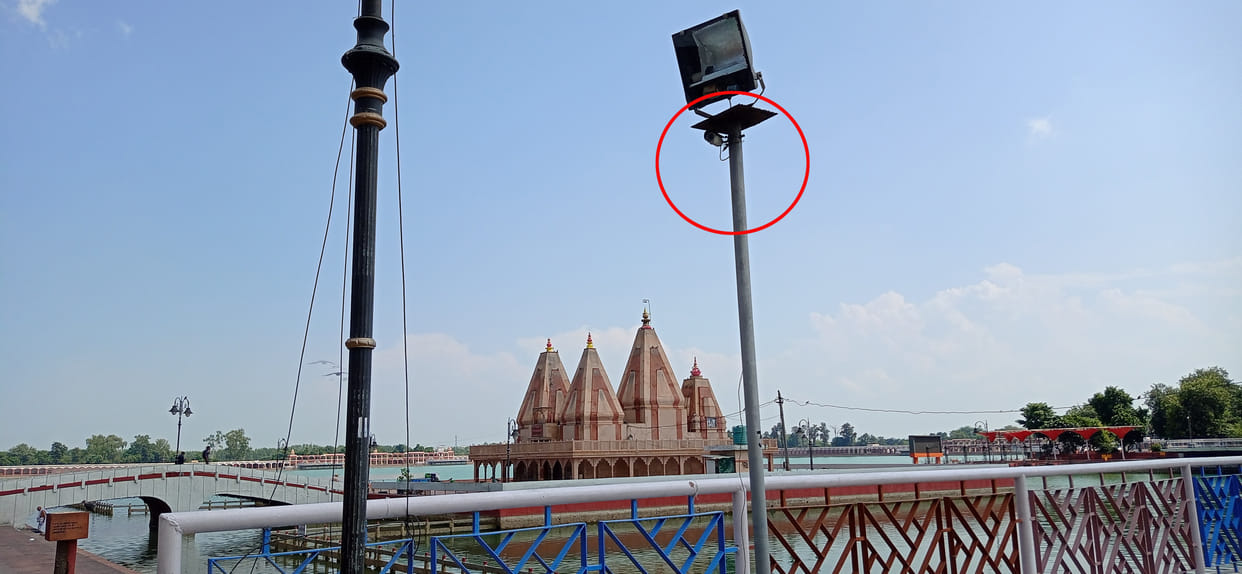 plan to install 110 cctv cameras in balance, Kurukshetra