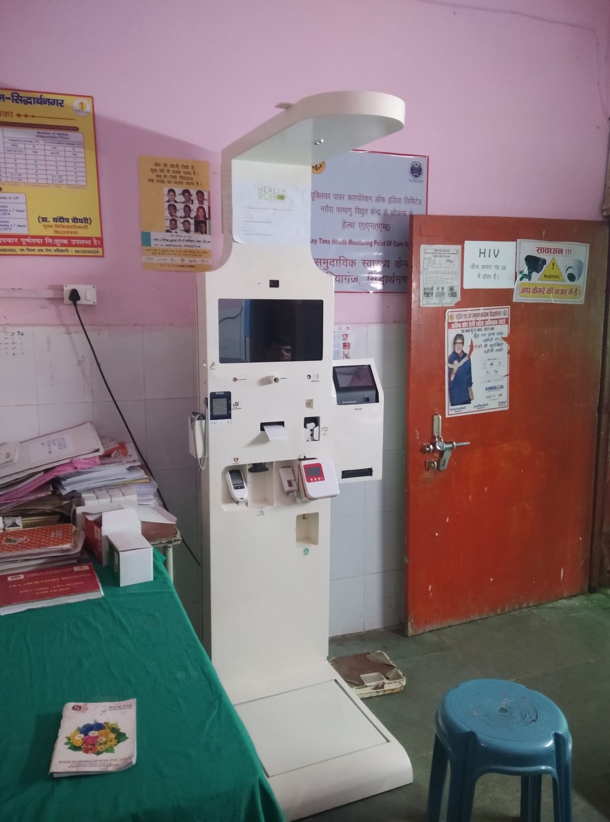 Machine is good but not enough kit for testing