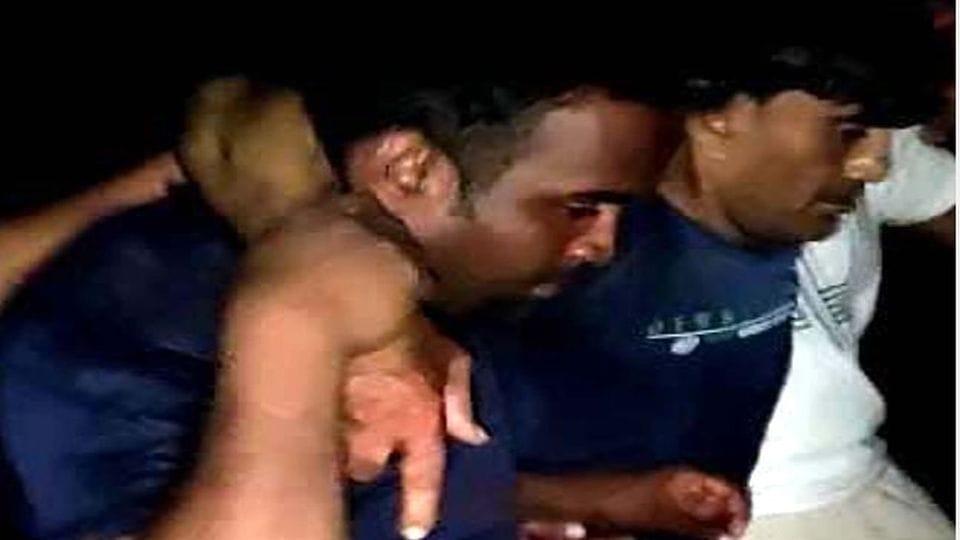 Police arrested two cow smugglers during encounter in Kasganj