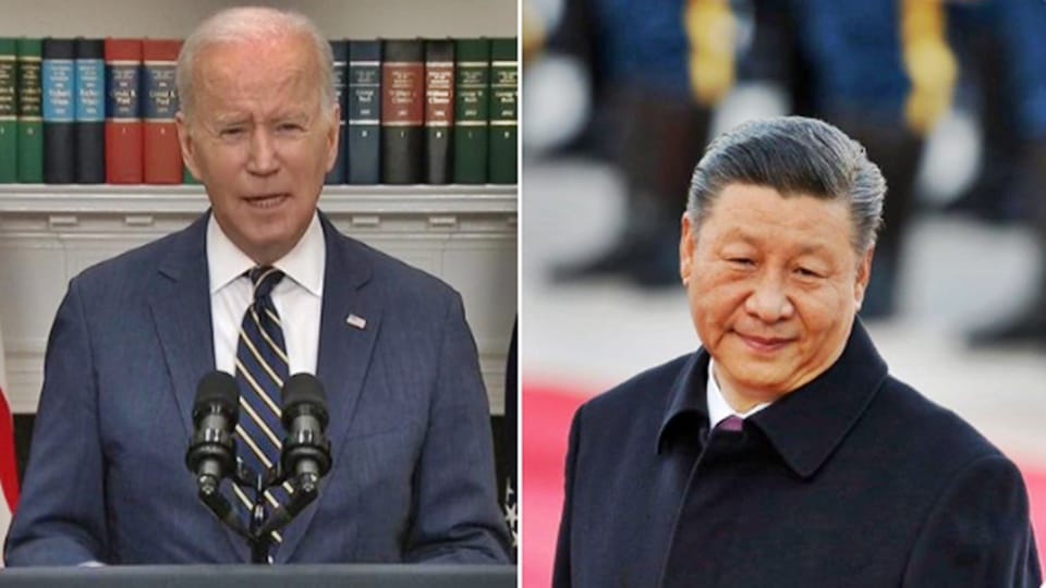 newly released national security strategy of the Joe Biden administration that China is biggest concern