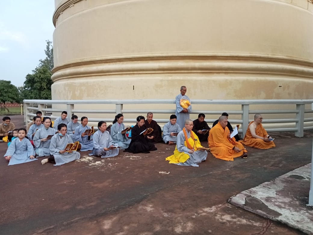 Indonesian tourist team reached Kushinagar