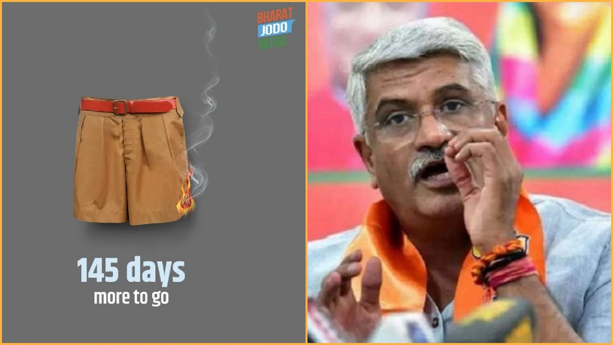 Gajendra Singh Shekhawat targets Rahul Gandhi over Khaki Half Pant politics