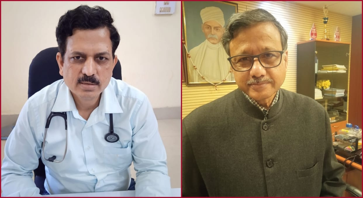 BHU Hospital Cardiology Head dr om shankar opened front agains Medical Superintendent,