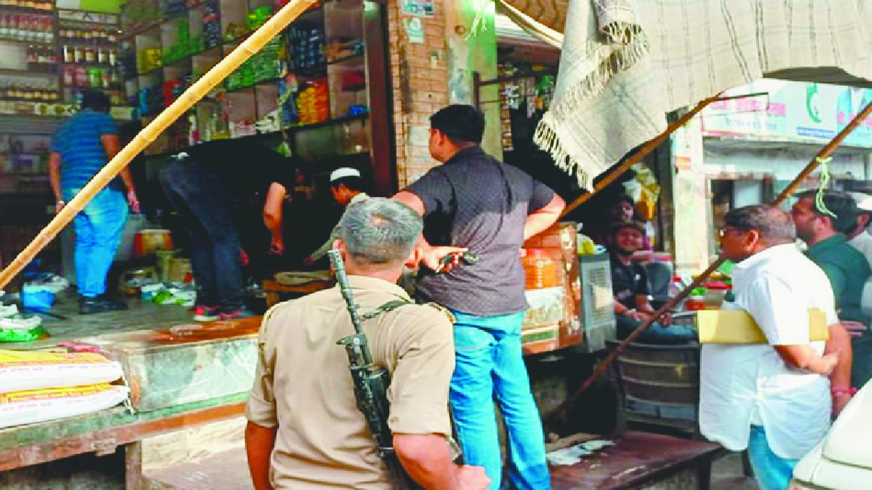 ATS raids in Kairana of Shamli and arrested a shopkeeper