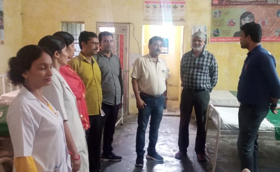 chc incharge inspect phc and anm centre