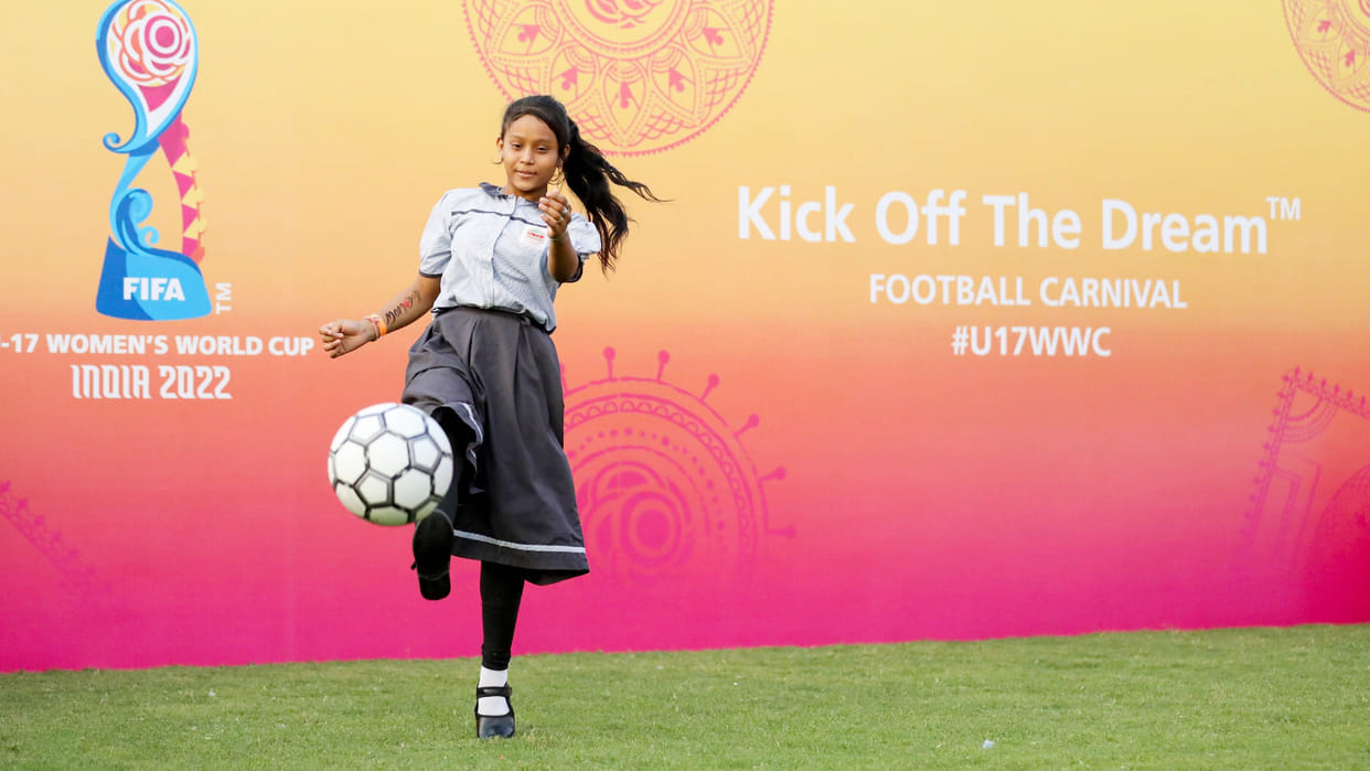 Indian team of U-17 Women's World Cup leaves for Spain for friendship match, next month is U-17 World Cup