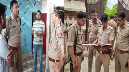 छापेमारी करती बागपत पुलिस