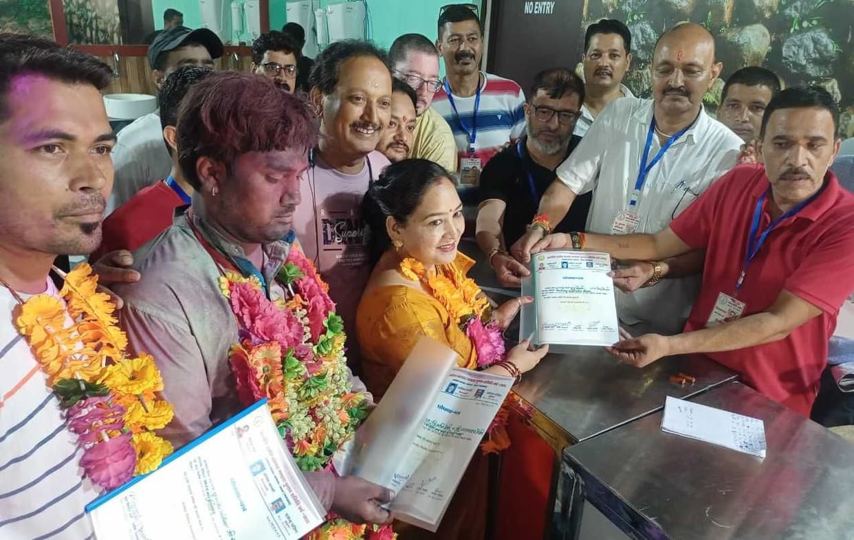 Kavi Joshi New Chairman of Bageshwar Vyapar Mandal