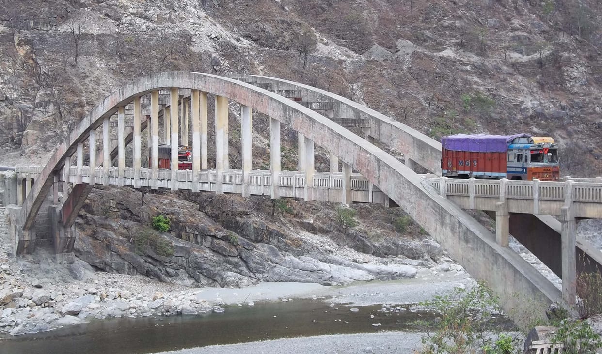 Chalthi Bridge, Engineering Tanakpur-Pithoragarh National Highway 67 years old bridge