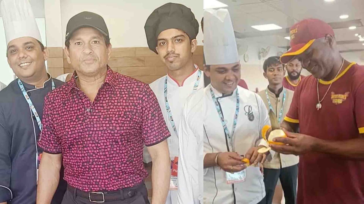 Road Safety World Series: Sachin reached kitchen of Landmark Hotel