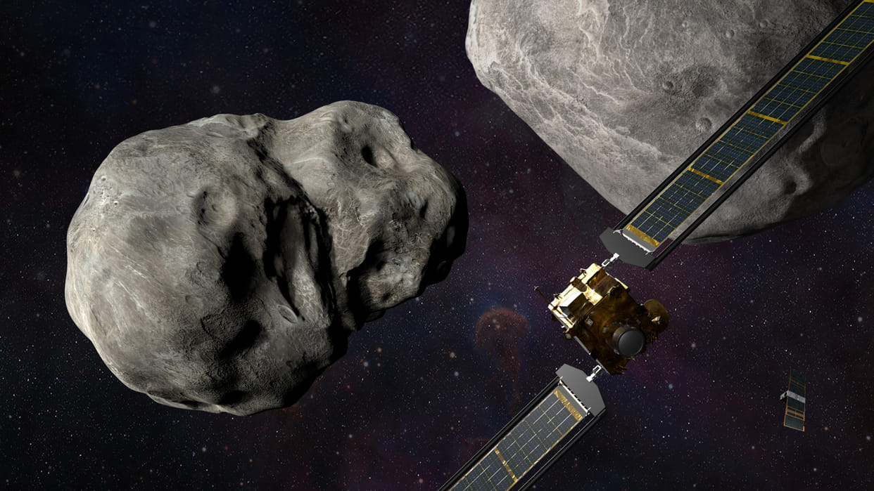 NASA prepares to crash a spacecraft into an asteroid as part of a dart mission