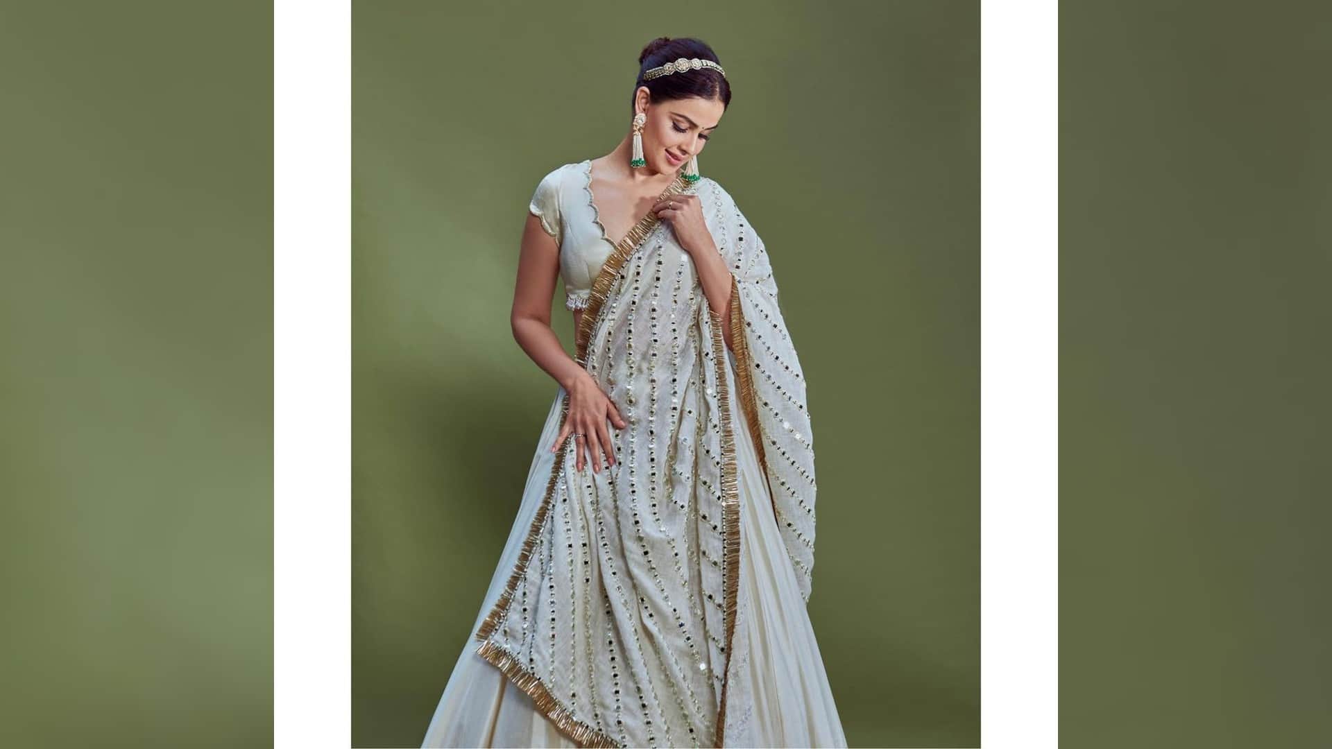 navratri fashion 2022 choose mirror work these celebs approved ethnic outfit for dandiya night