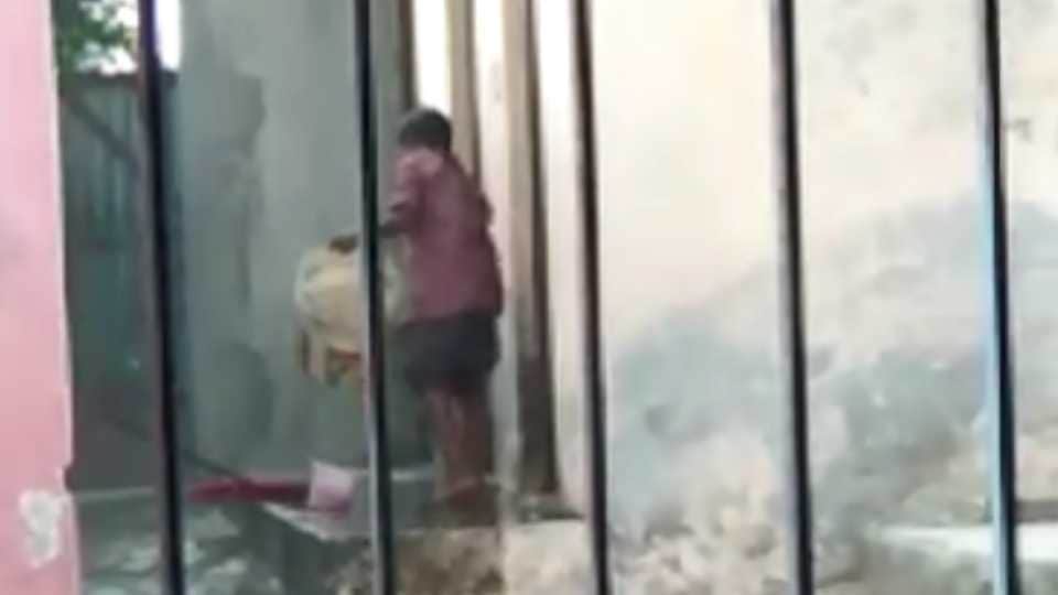 Video of girl students cleaning toilets goes viral on social media in Punjab