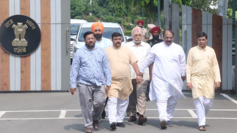 Operation Lotus: Punjab BJP delegation meets Governor, demands CBI probe