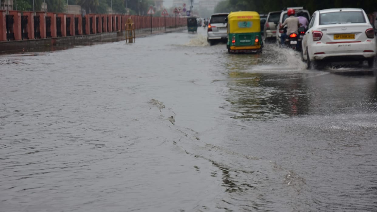 Raining continue in Uttar Pradesh.