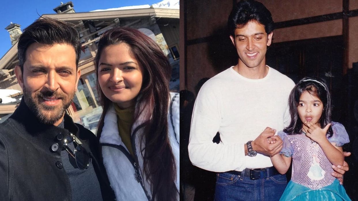 Hrithik Roshan wishes niece Sonarika a happy birthday See reaction of Saba Azad
