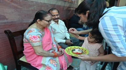 Unique initiative of My Nurture Pre School On Hindi Diwas children recited poems and couplets